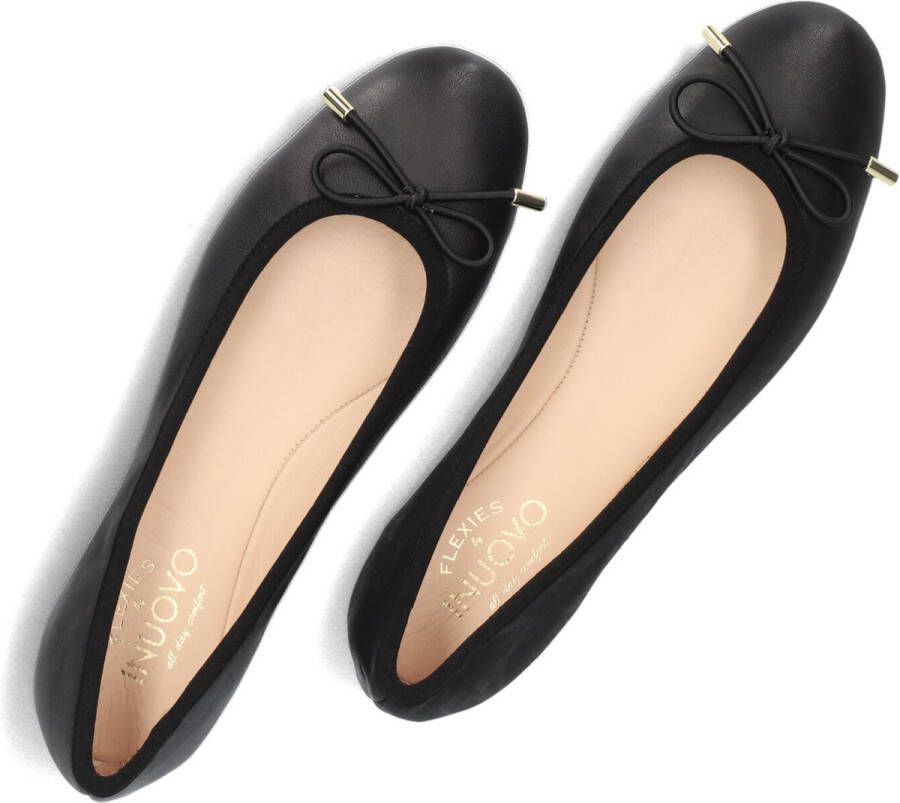 Inuovo B16003 Ballerina's Dames Zwart