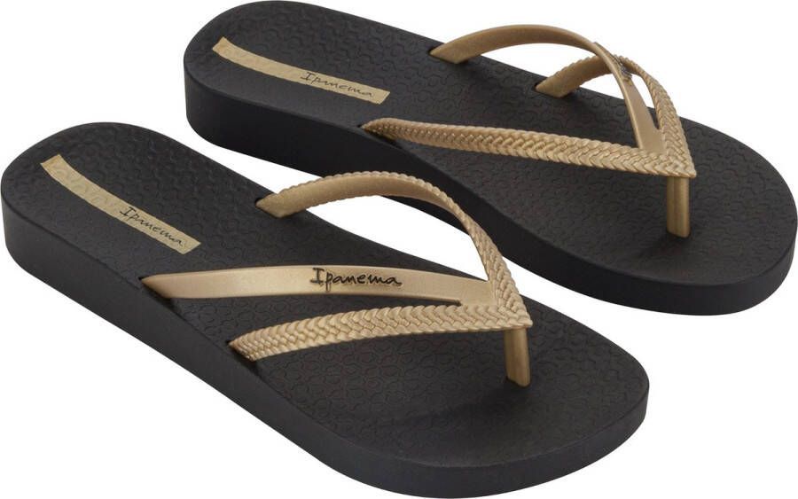 Ipanema Anatomic Bossa Soft Slippers Dames Black Gold