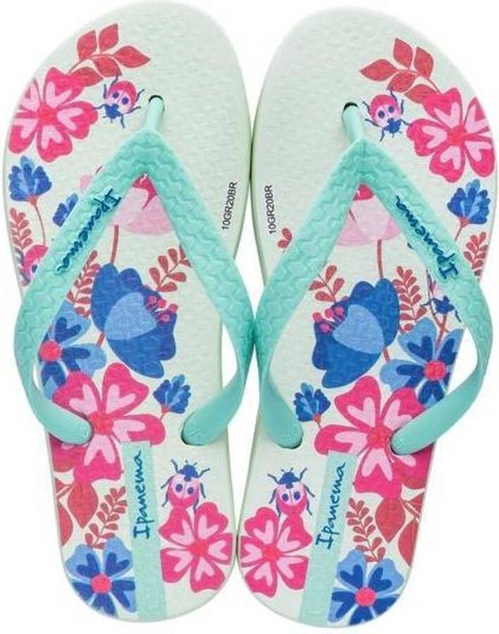 Ipanema Classic Kids Slippers Dames Junior Green Pink