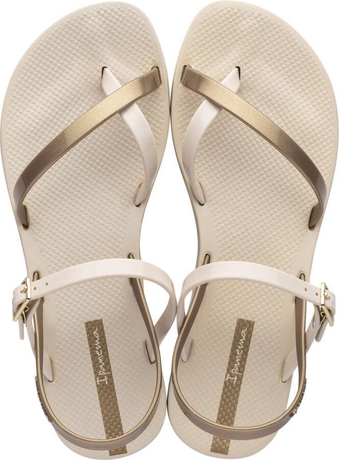 Ipanema Fashion Sandal Slippers Dames Beige Gold