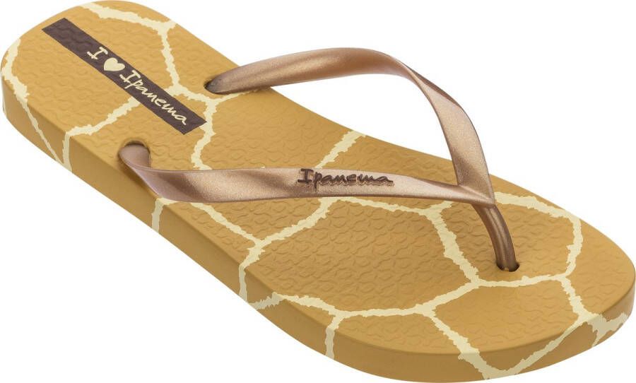 Ipanema I Love Safari Teenslippers Slippers Geel Dames