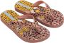 Ipanema Safari Fun teenslippers oudroze geel Meisjes Rubber 27 28 - Thumbnail 2