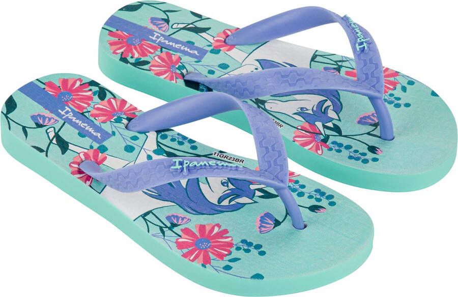 Ipanema Temas Kids Slippers Dames Junior Green Blue