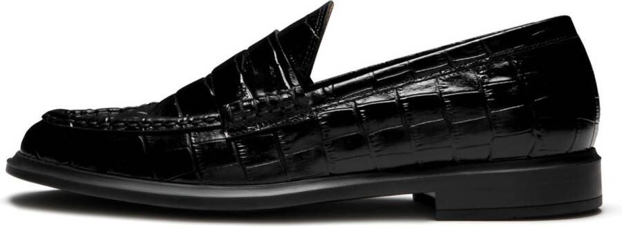 Isabel Bernard IB51015-201 Dames Loafers Croco zwart