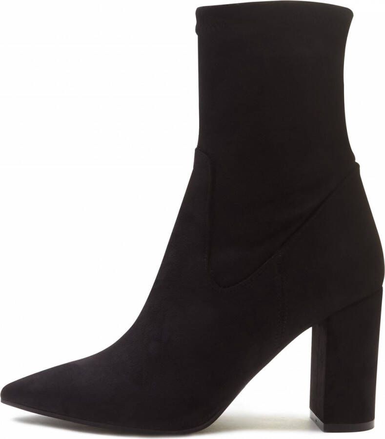 Isabel Bernard Boots & laarzen Vendôme Fem Suede Stretch Heels in zwart