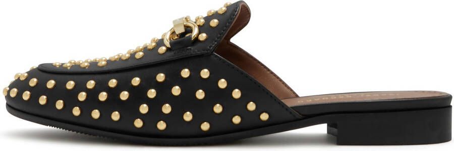 Isabel Bernard Vendôme Dames Loafers Leer Zwart 36 Goud Zwart