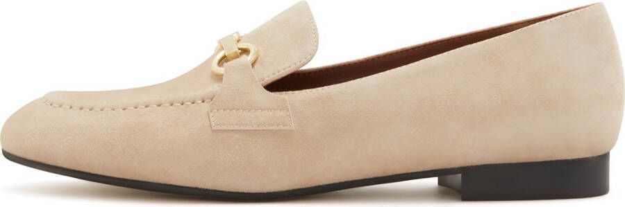 Isabel Bernard Vendôme Dames Loafers Leer Suède Beige