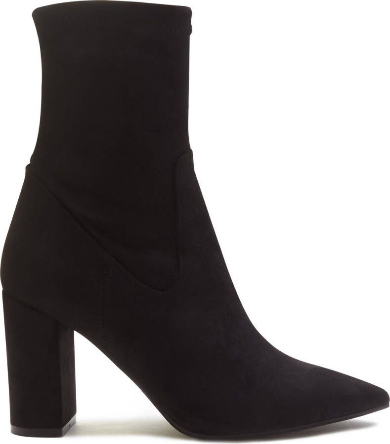 Isabel Bernard Boots & laarzen Vendôme Fem Suede Stretch Heels in zwart