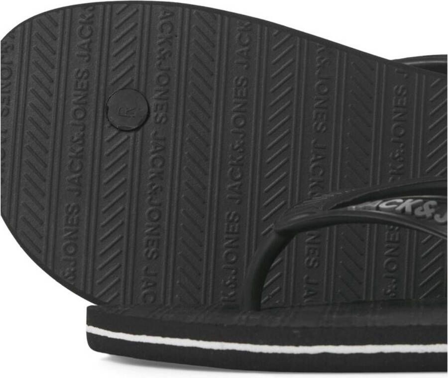 JACK & JONES Heren Slippers 12230631 Zwart