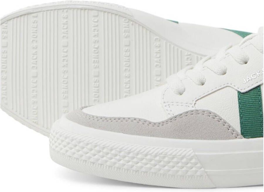 JACK & JONES Heren Sneaker Morden Pu Combo 2.5 White WIT