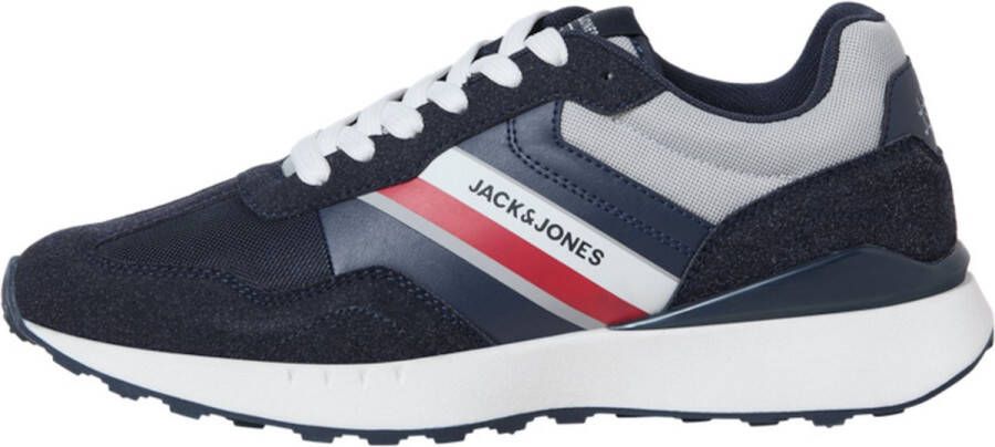 JACK & JONES Heren Sneakers Boston Combo Blauw