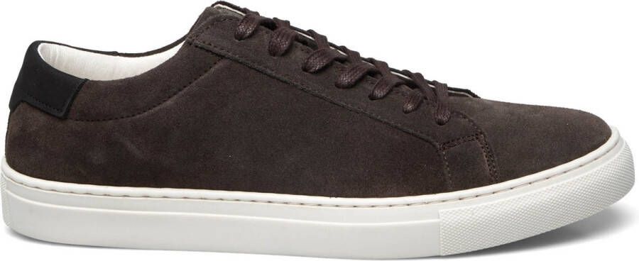 JACK & JONES Heren Sneakers Jfw Corey Suede Bruin