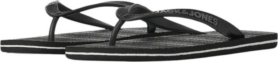 JACK & JONES Heren Teenslippers JFWBASIC Antraciet