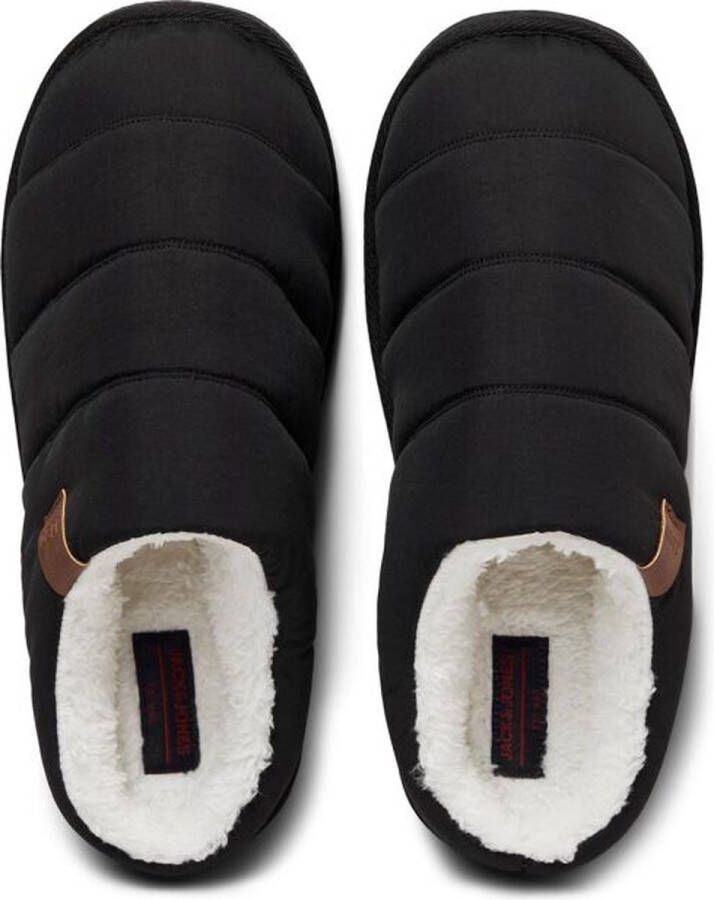 JACK & JONES Jack&Jones Abbey Mule Slipper ZWART