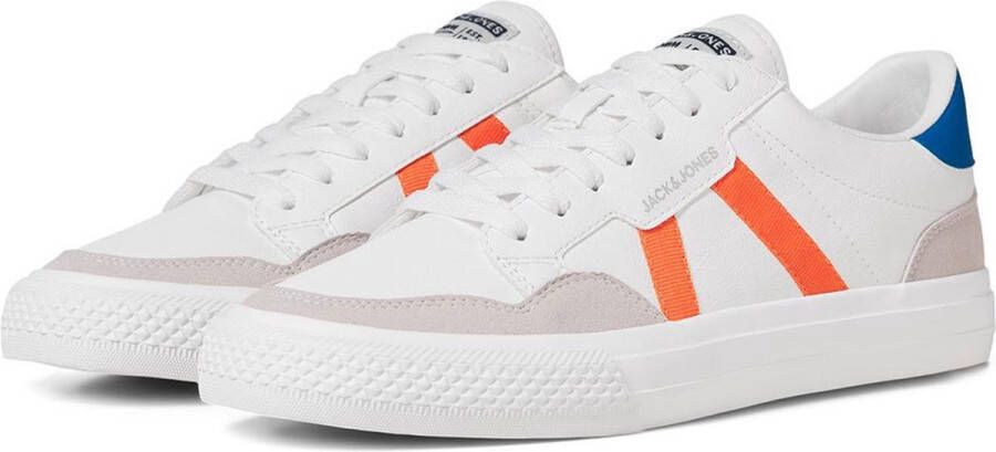 Jack & jones Moderne Sneakers van Kunstleer met Vetersluiting Multicolor Heren