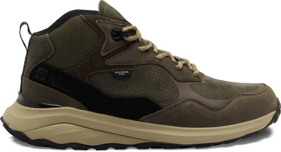 Jack Wolfskin Camp Fever Texapore Mid Waterdichte outdoor-schoenen cold coffee