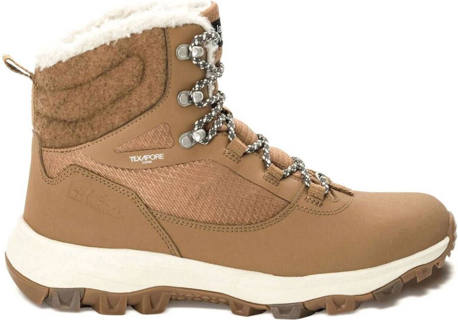 Jack Wolfskin Everquest Texapore Snow High Women Waterdichte winterlaarzen Dames 39.5 chipmunk