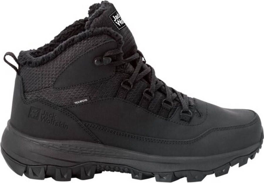 Jack Wolfskin Everquest Texapore Mid Men Waterdichte winterschoenen Heren black