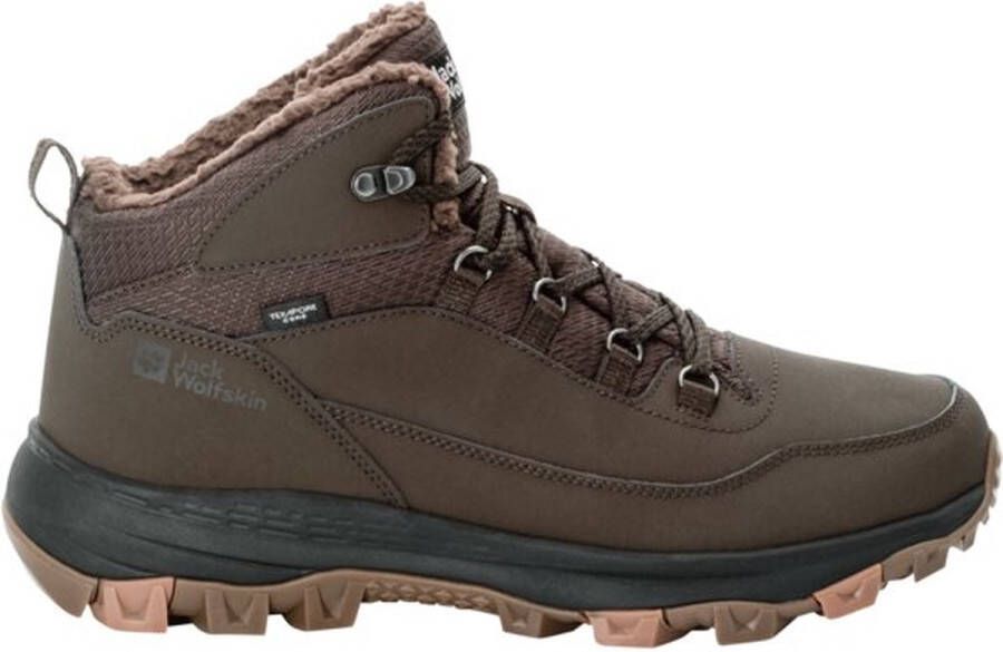 Jack Wolfskin Everquest Texapore Mid Men Waterdichte winterschoenen Heren cold coffee