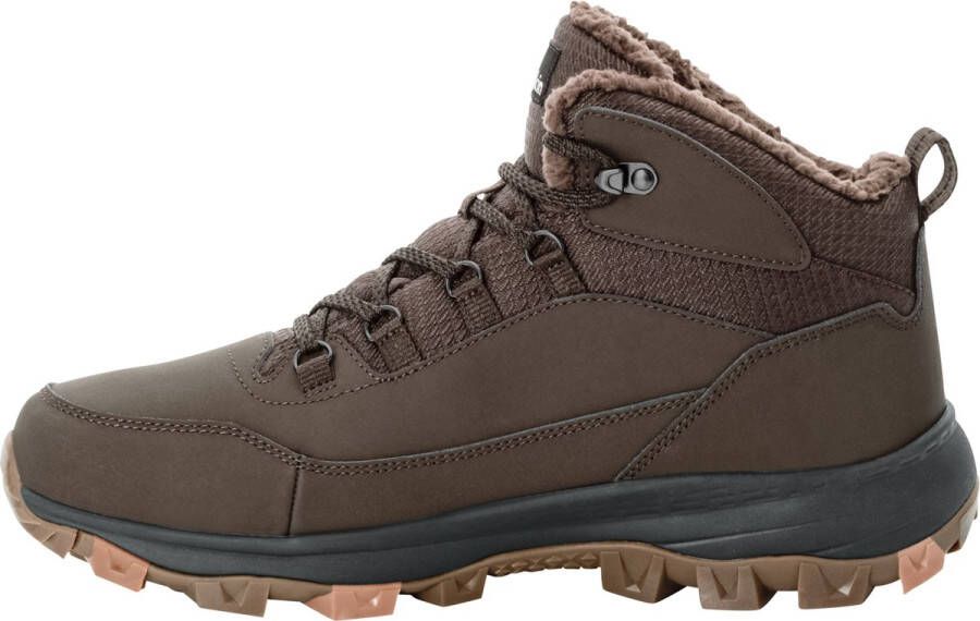 Jack Wolfskin Everquest Texapore Mid Waterdichte winterschoenen cold coffee