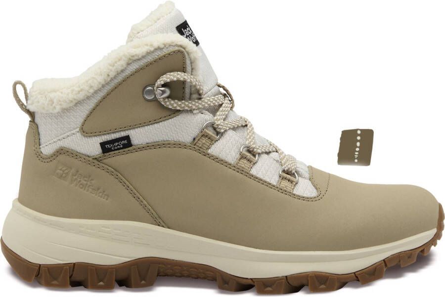 Jack Wolfskin EVERQUEST TEXAPORE MID W Dames Wandelschoenen anis