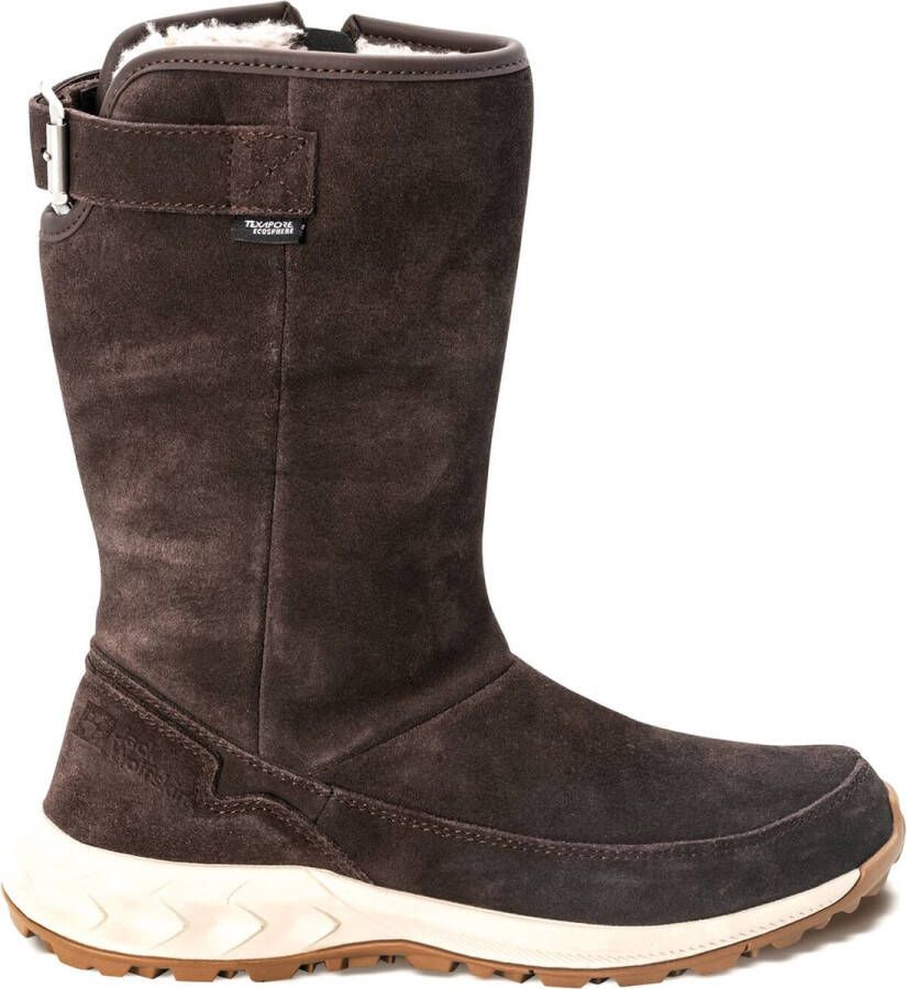 Jack Wolfskin Queenstown Texapore Boot H Women Waterdichte winterlaarzen Dames 42 bruin dark oak