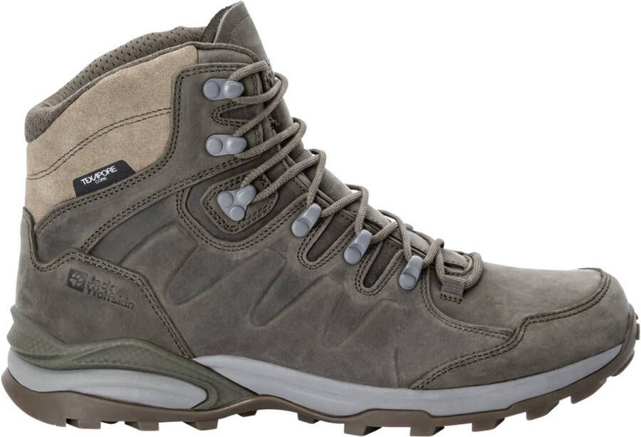 Jack Wolfskin Refugio Prime Texapore Mid Wandelschoen synthetisch mid wandelschoenen Cold Coffee