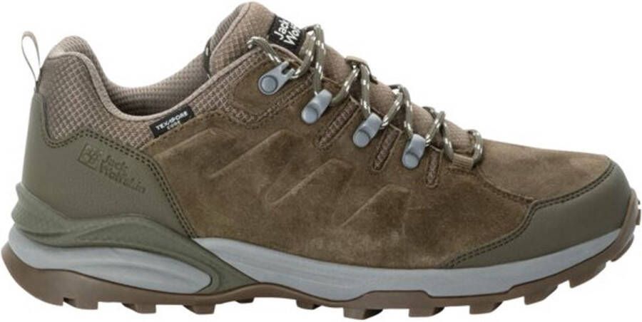 Jack Wolfskin Refugio Texapore Low Men Waterdichte wandelschoenen Heren cold coffee