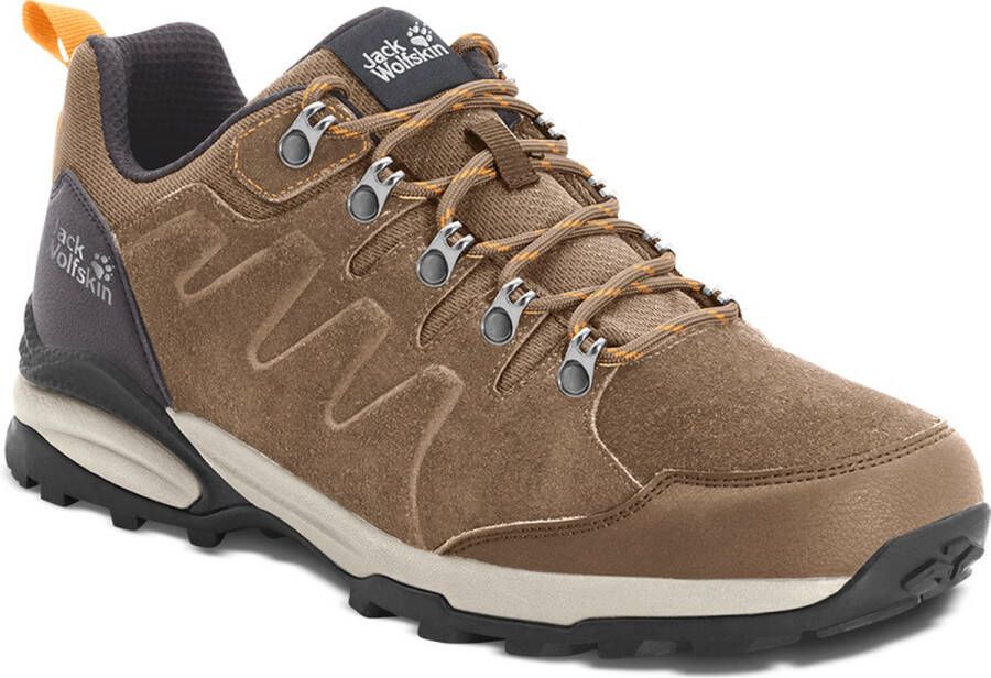 Jack Wolfskin Refugio Texapore Low Women Waterdichte wandelschoenen Dames brown apricot