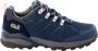 Jack Wolfskin Refugio Texapore Low Women Waterdichte wandelschoenen Dames Dark Blue Grey - Thumbnail 1