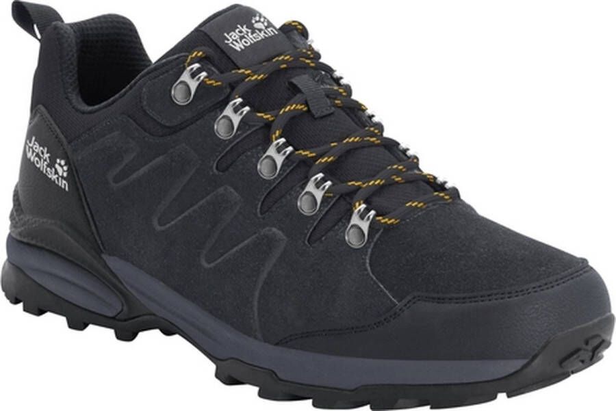 Jack Wolfskin Refugio Texapore Low Men Waterdichte wandelschoenen Heren Phantom Burly Yellow Xt