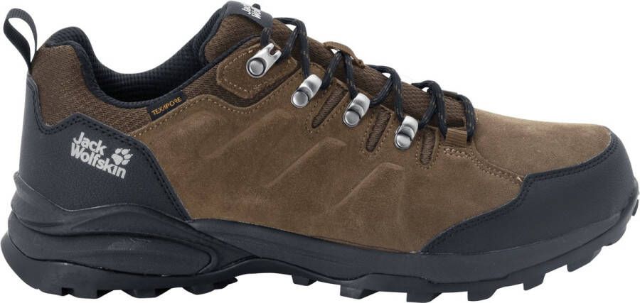 Jack Wolfskin Refugio Texapore Low Waterdichte wandelschoenen brown phantom - Foto 1