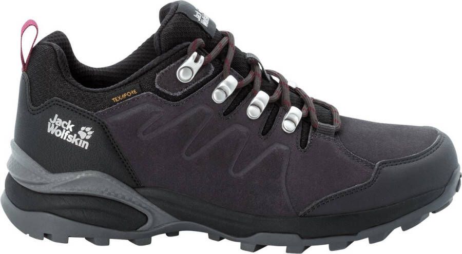 Jack Wolfskin Refugio Texapore Low Women Waterdichte wandelschoenen Dames Dark Steel Purple