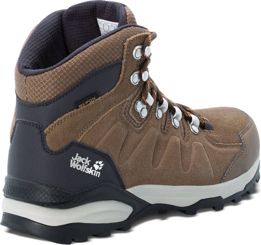 Jack Wolfskin Refugio Texapore Mid Women Waterdichte wandelschoenen Dames brown apricot