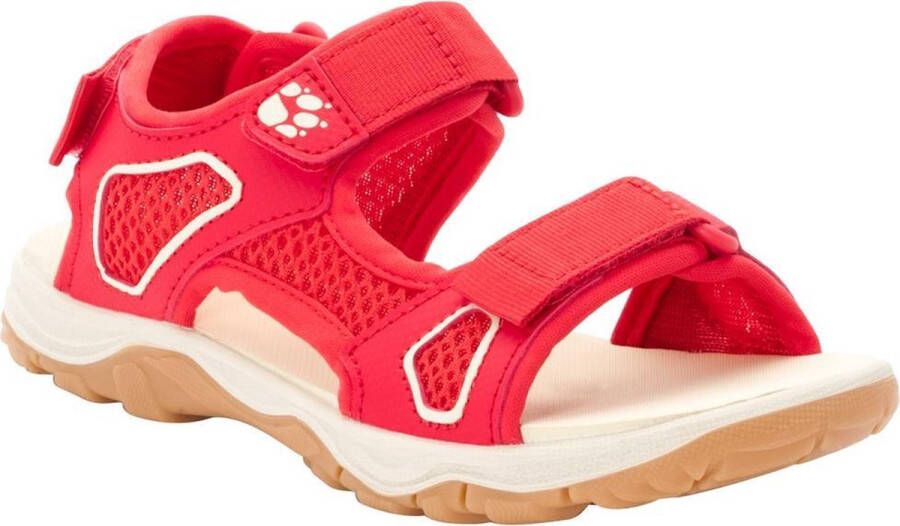 Jack Wolfskin Taraco Beach Sandal Kids Kinderen sandalen 26 rood red champagne