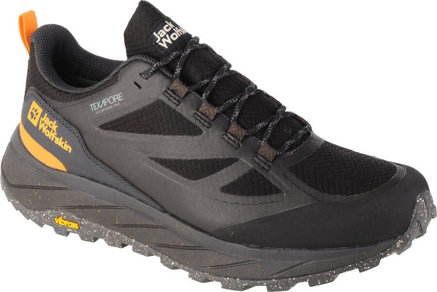 Jack Wolfskin Terraventure Texapore Low M 4051621-6000 nen Zwart Trekkingschoenen