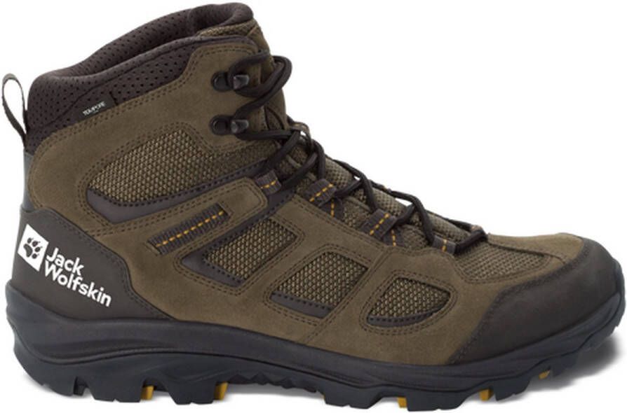 Jack Wolfskin Vojo 3 Texapore Mid Waterdichte wandelschoenen 49 zwart black burly yellow XT