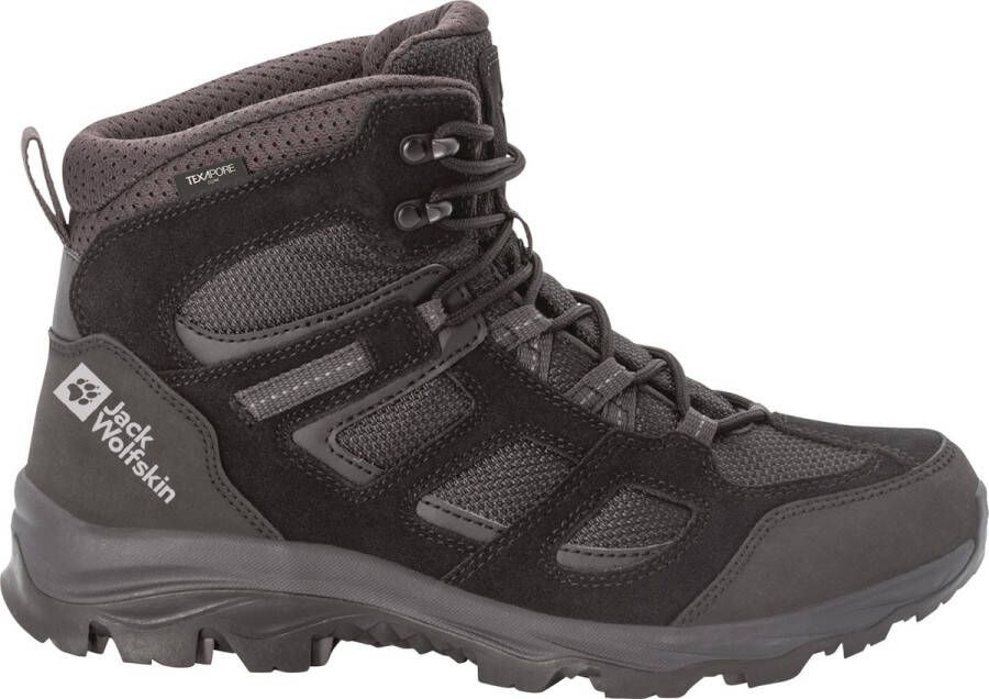 Jack Wolfskin Vojo 3 Texapore Mid Men Wandelschoen Heren Zwart