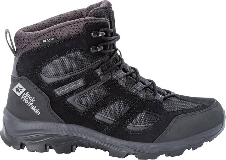 Jack Wolfskin Vojo 3 Texapore Mid Wandelschoen Zwart