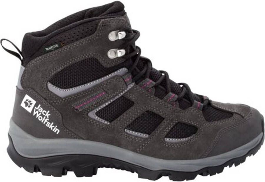 Jack Wolfskin Women's Vojo 3 Texapore Mid Wandelschoenen zwart grijs