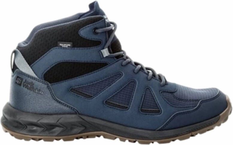 Jack Wolfskin WOODLAND 2 TEXAPORE MID M Heren Wandelschoenen night blauw