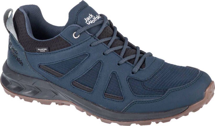 Jack Wolfskin Woodland 2 Texapore Low M 4051271-1010 nen Marineblauw Trekkingschoenen