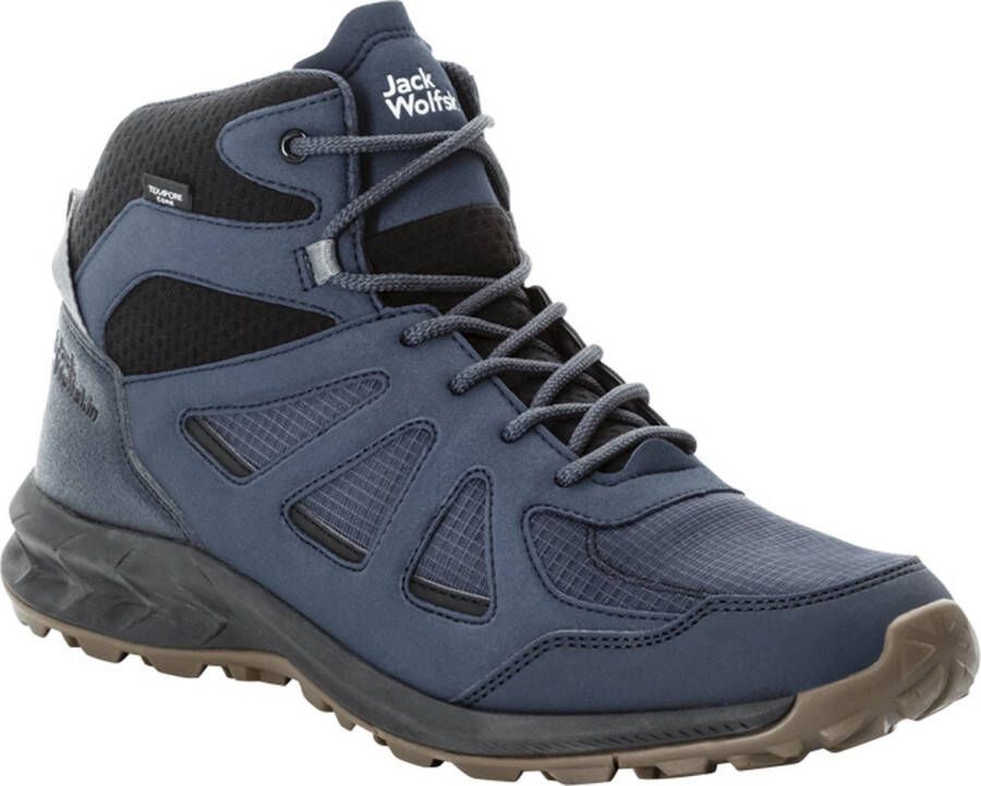 Jack Wolfskin WOODLAND 2 TEXAPORE MID M Wandelschoenen night blauw