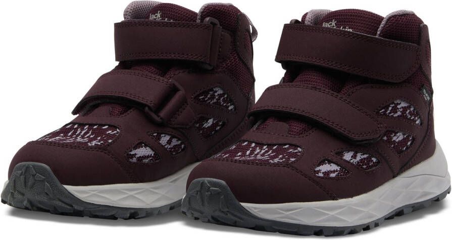 Jack Wolfskin WOODLAND 2 TEXAPORE MID VC K Unisex Wandelschoenen boysenberry