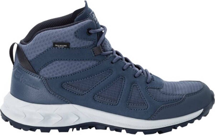 Jack Wolfskin WOODLAND 2 TEXAPORE MID W Dames Wandelschoenen graphite