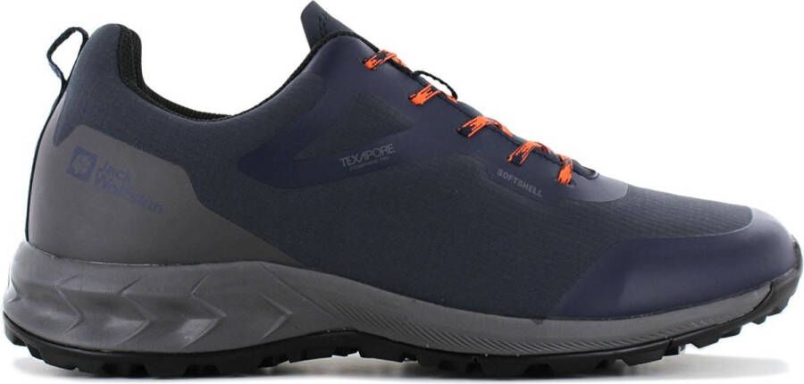 Jack Wolfskin Woodland Shell Texapore Low Waterdichte wandelschoenen 42 blue night blue