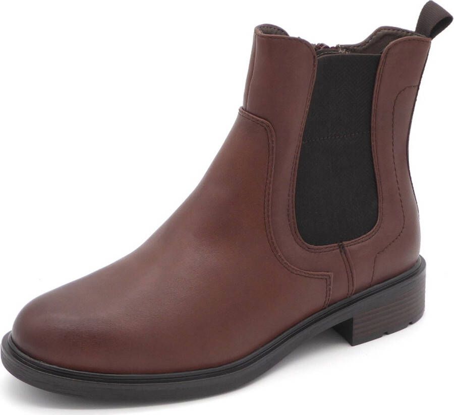 Jana Chelsea Boot 25466-305 Cognac Wijdte H