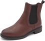 Jana Chelsea Boot 25466-305 Cognac Wijdte H - Thumbnail 1