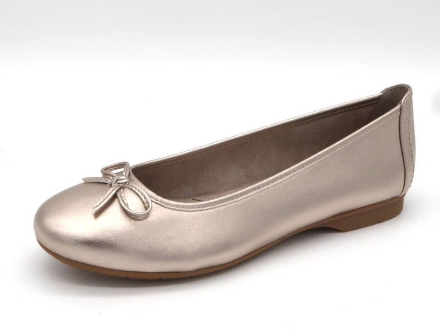 Jana Dames Ballerina -22163-954 Champagne Wijdte H