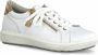 Jana Dames Sneaker 23611-108 Wit Wijdte H - Thumbnail 1